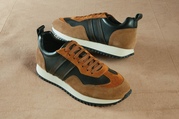 Patrick James Leather Suede Performance Sneaker