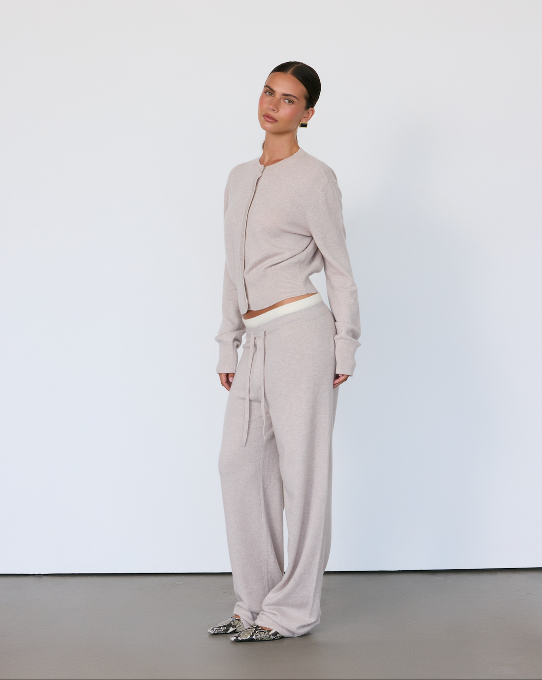 Tove Layered Cashmere Pant